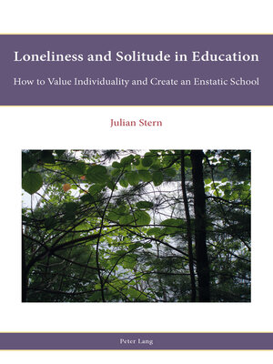 cover image of Loneliness and Solitude in Education
